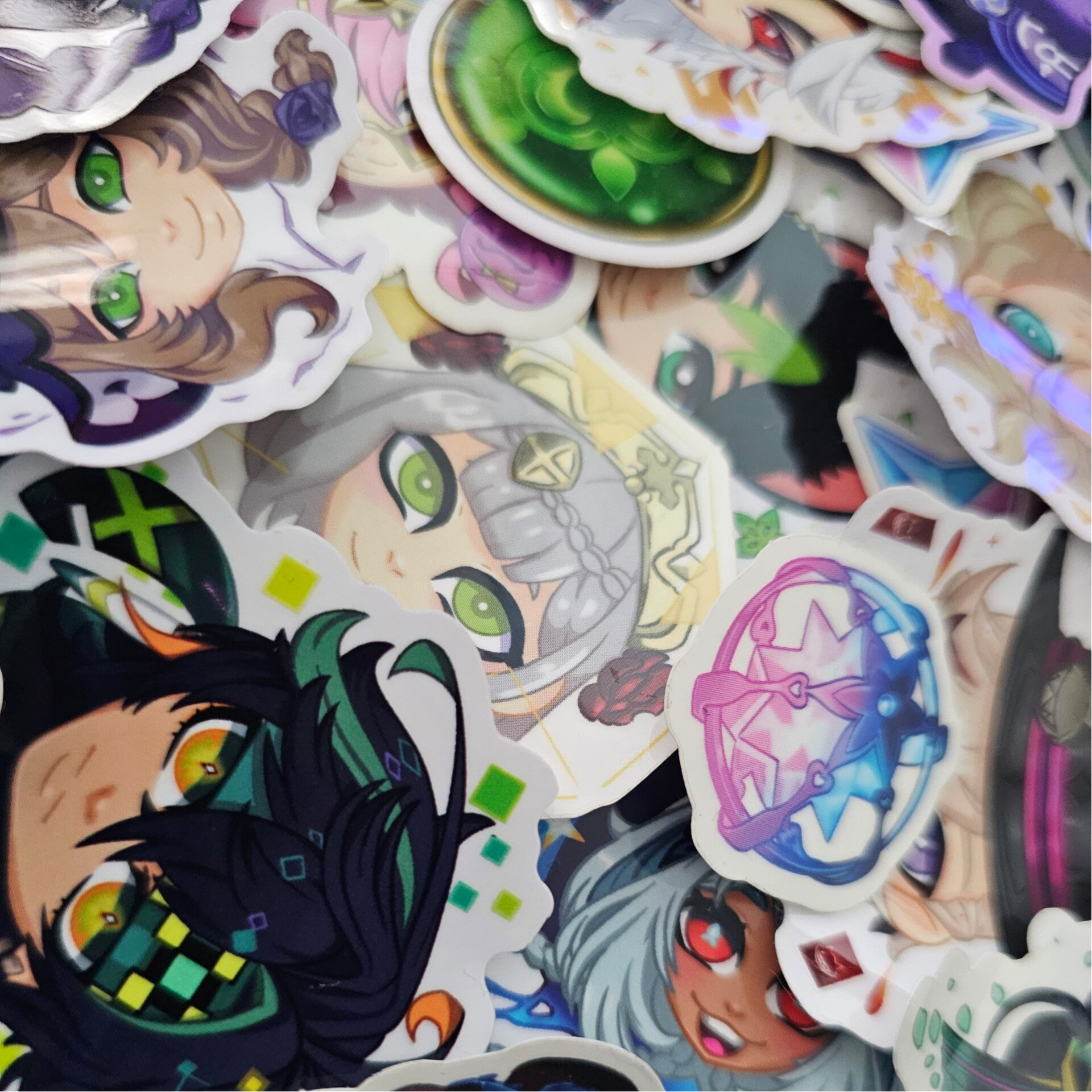 Genshin Impact sticker Clearance- Pick your bundle