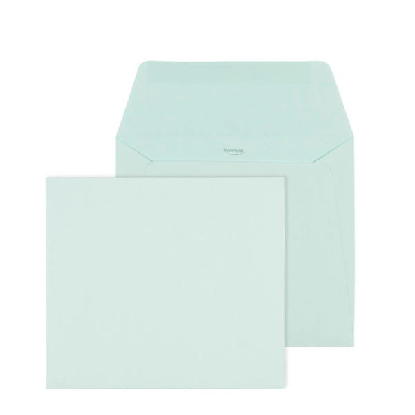 Enveloppe Licht Blauw 12.5 x 14 cm