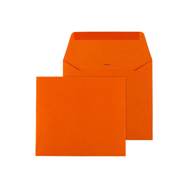 Enveloppe Oranje 12.5 x 14 cm