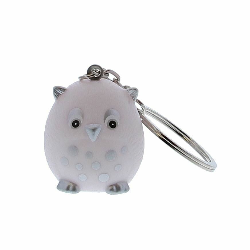 Sleutelhanger uil "Tyto" Wit