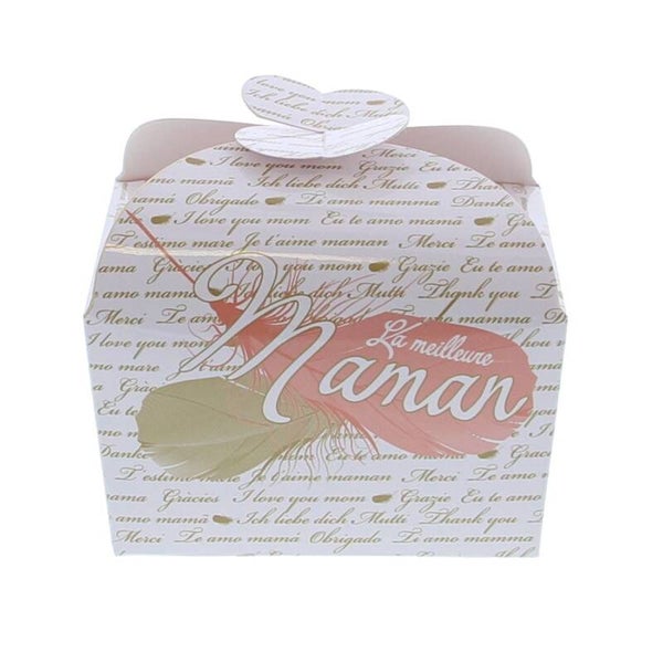 Doos met vlindersluiting "Maman" 500gr