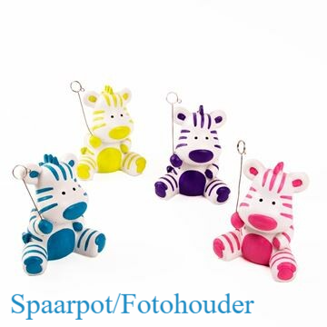 Spaarpot Zebra "Punda"
