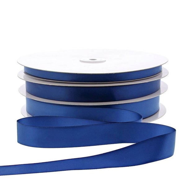 Satijnlint Donker Blauw