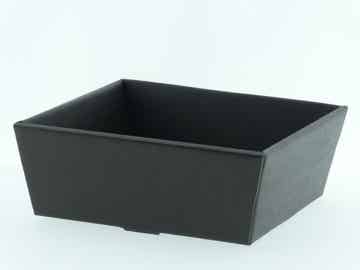 Geschenkmandje zwart karton