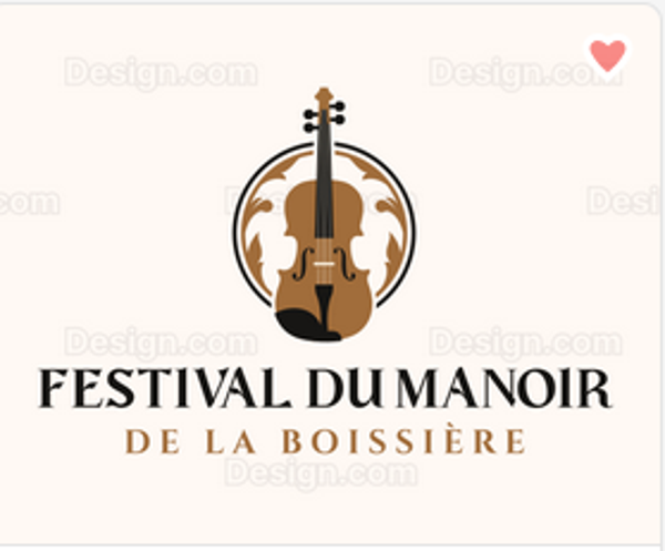 Billet 3 concerts Festival du Manoir de la Boissière- samedi 1 août 2026