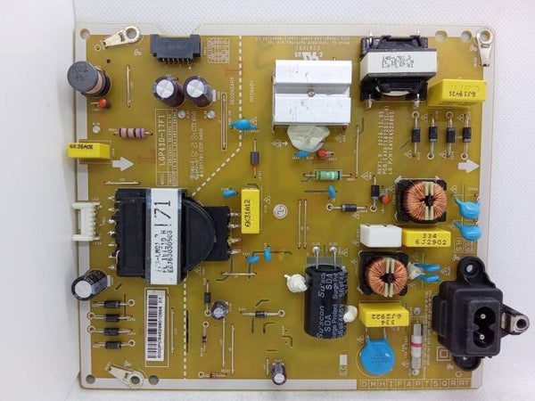 Powerboard LG 43LJ614V LGP43D-17F1 EAY64529801 EAX67147201(1.4)