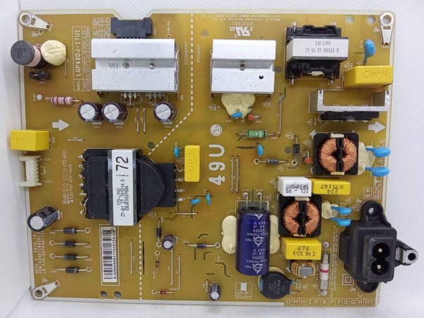 Powerboard LG 49UK6400PLF LGP49DJ-17U1 EAY64511101 EAX67189201 (1.6)