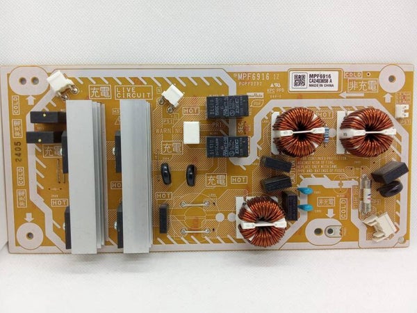 Sub Powerboard Panasonic TX-P65VT50E TXP65VT50E  PCPF0292 CA2403658 A MPF6916