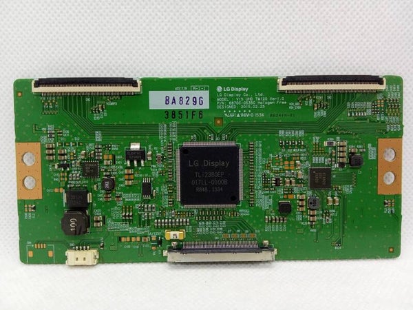 Tconboard LG 55UF6809 6871L-3851F 6871L-3851F6 6870C-0535C V15 UHD TM120 VER1.0
