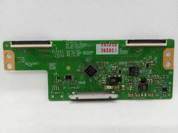 Tconboard LG 49LB626V 6871L-3630C 6871L-3630C1 6870C-0481A V14 60HZ 1G1D SW V0.1