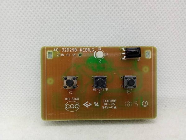 IR-sensor/ Key button board 40-32D29B-KEB1LG
