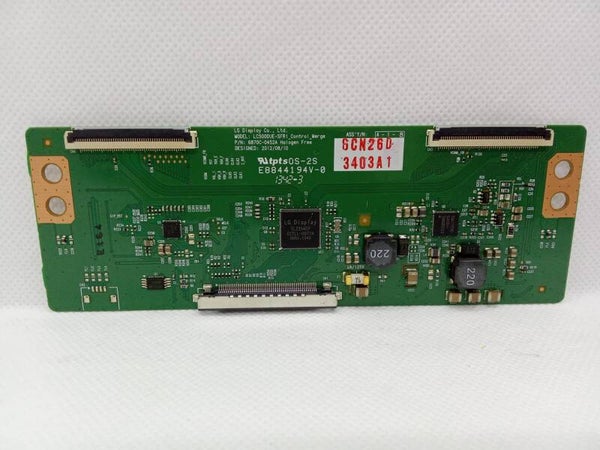 Tconboard Panasonic TX-L42B6E TXL42B6E LC500DUE-SFR1_CONTROL_MERGE 6871L-3403A 6871L-3403A1
