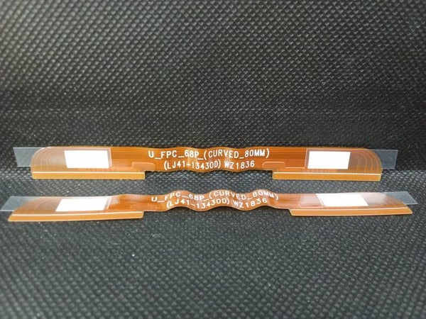 Panel connector Samsung QE65Q9FNAL LJ41-13430D LJ4113430D WZ1826 U_FPC_68P_(CURVED_80MM)