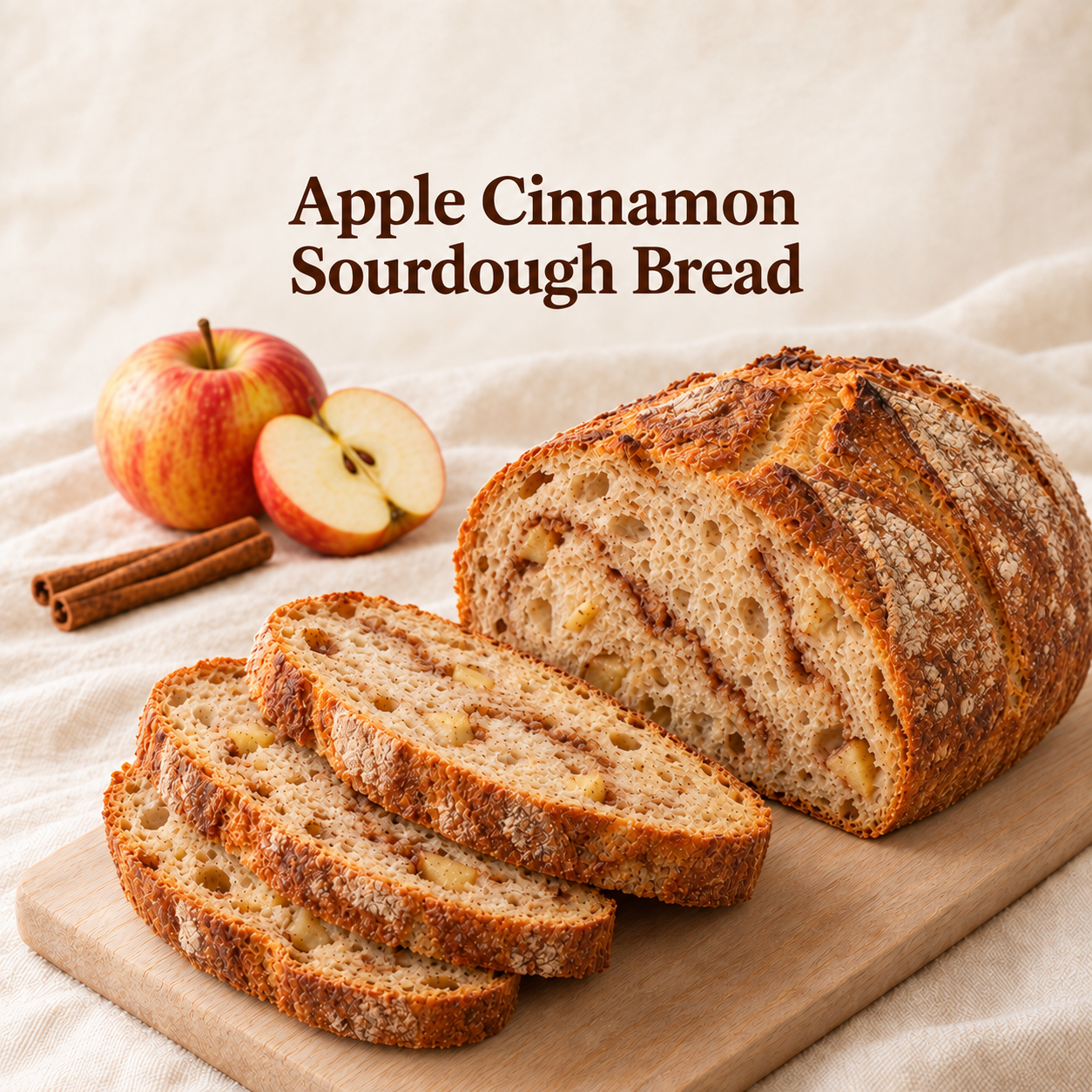 Apple Cinnamon Sourdough Bread