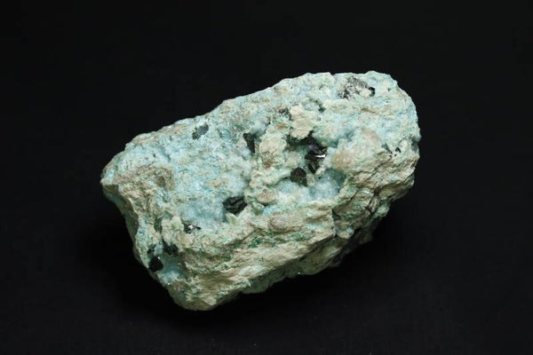 Chrysocolla met malachiet