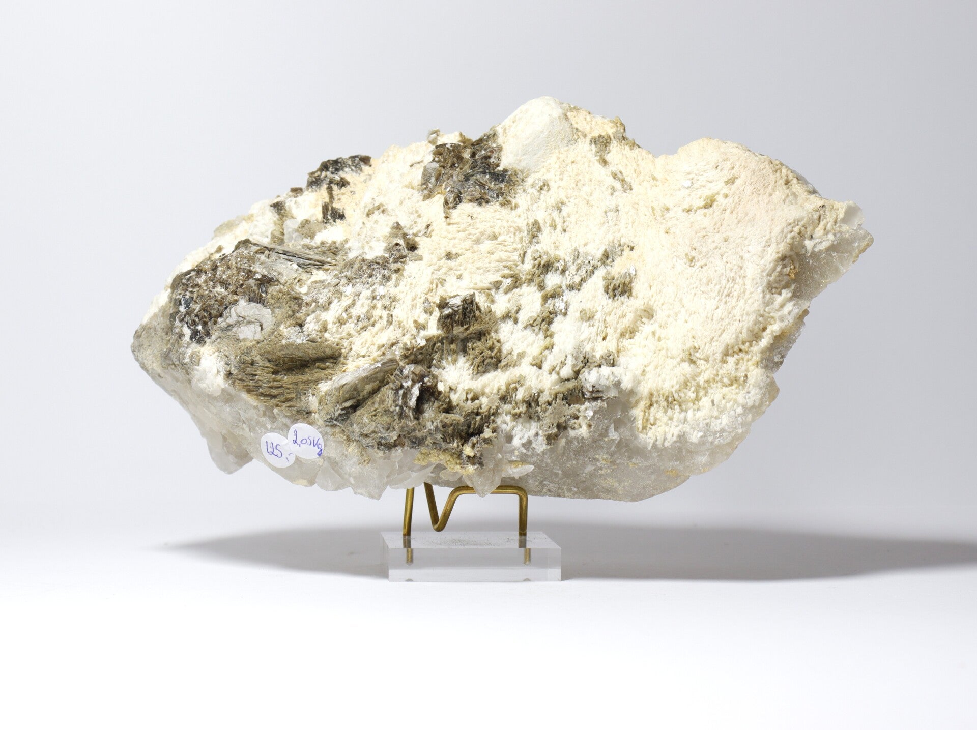 Bergkristal met muscoviet