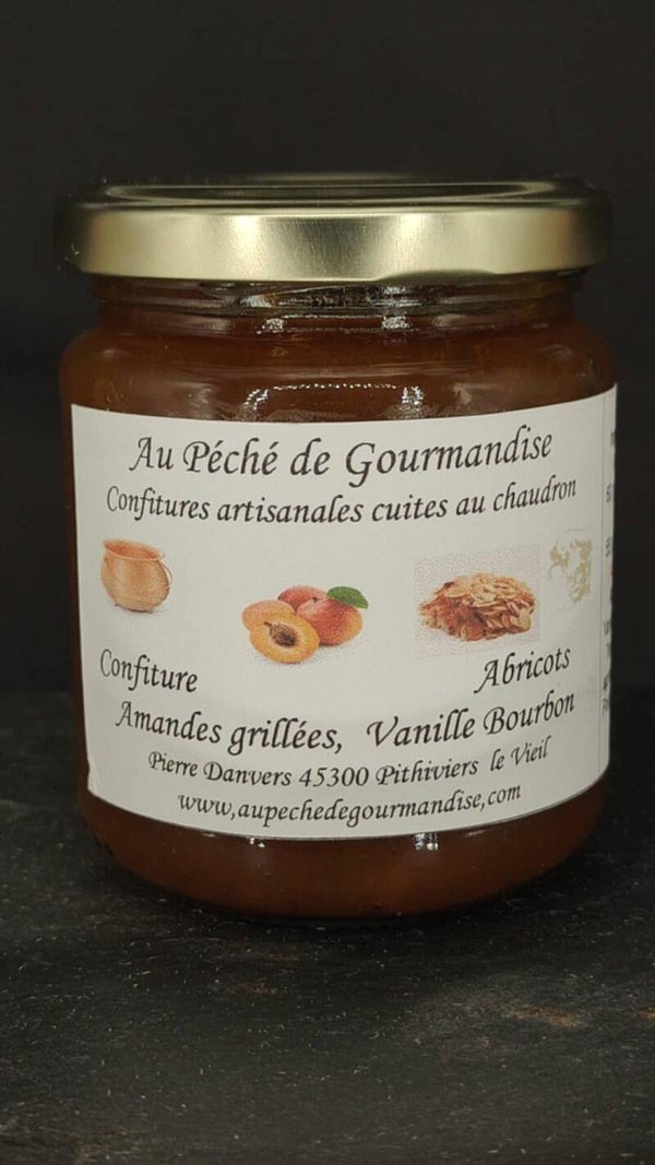 Confiture Abricots / Amandes Grillées / Vanille Bourbon