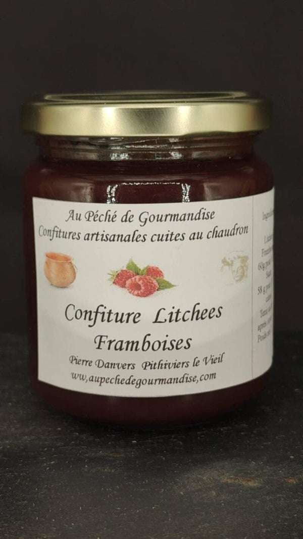 Confiture Framboise/ Litchis