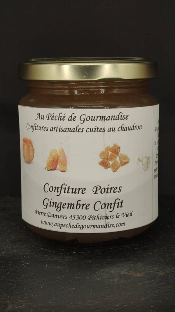 Confiture Poires / Gingembre
