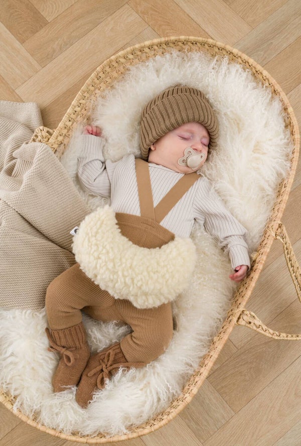 Warmtemaantje Teddy Merinowol Nature