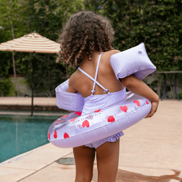 Swim Essentials | Sweet Hearts | Lila Zwemband Ø 55 cm