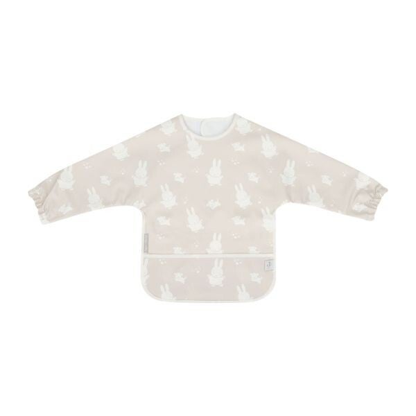 Jollein Slab Waterproof met Mouw Nijntje Miffy & Snuffy Nougat