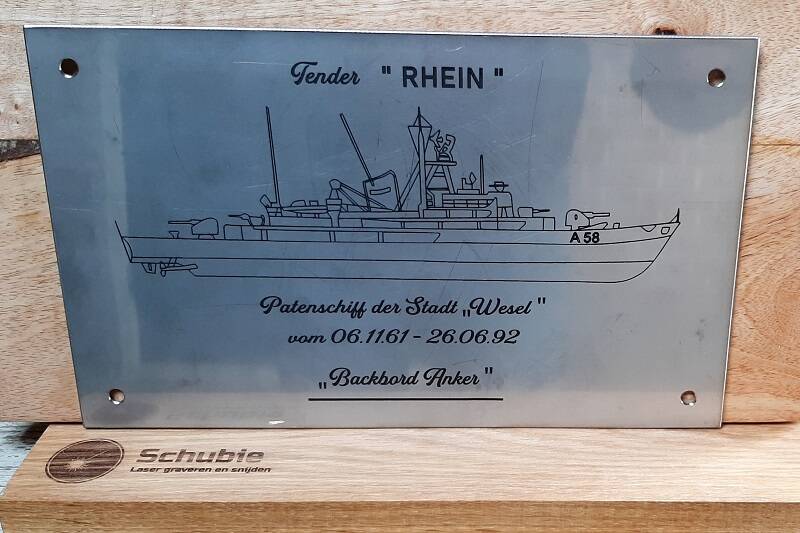 Anker plakette