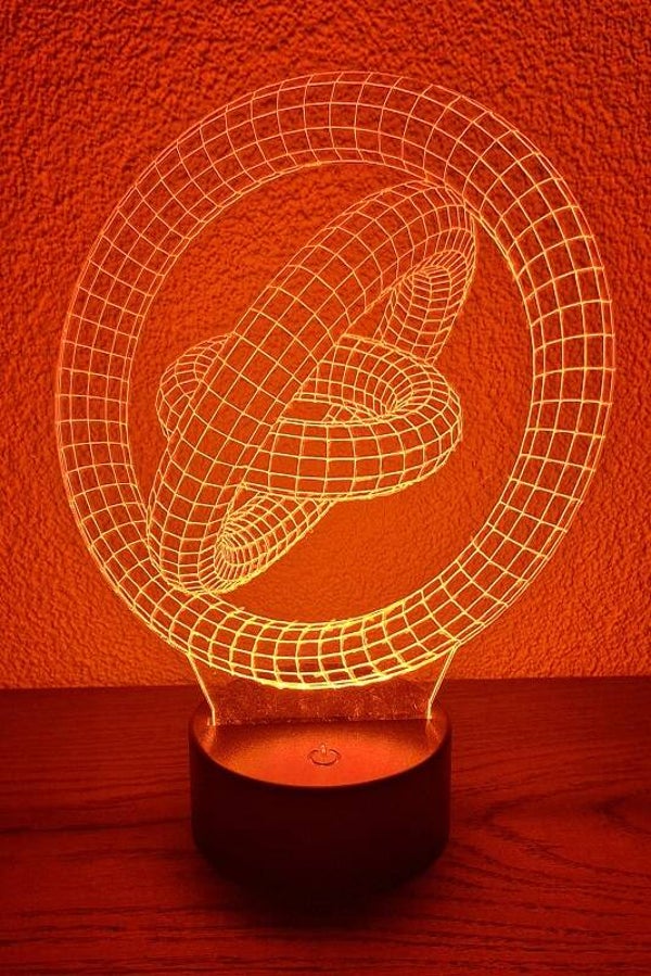 Acryl LED 3D Lamp Ring
