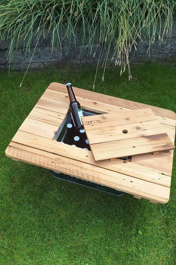 Bierkrat Tafel Beachwood