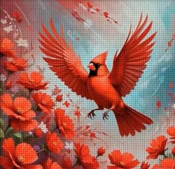 20x20cm Diamond painting nr 845