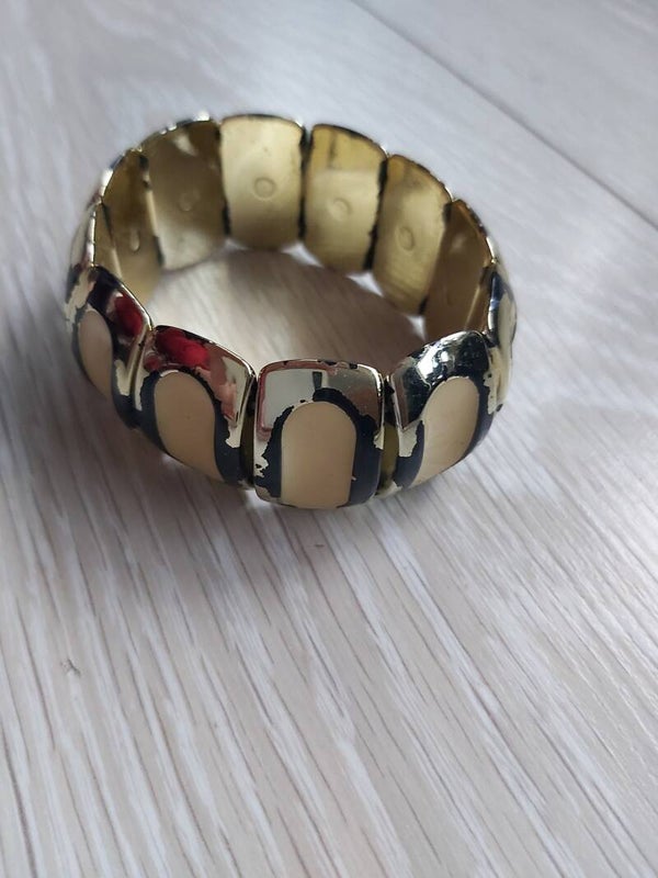 Armband goud creme