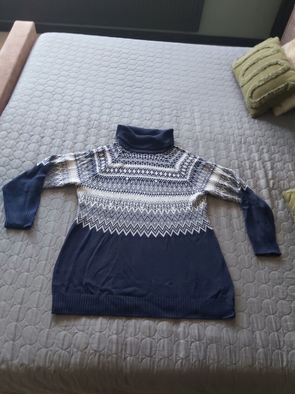 Col trui marine blauw 44/46