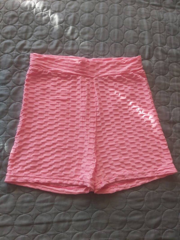 Stretchy korte broek lichtroze L/XL