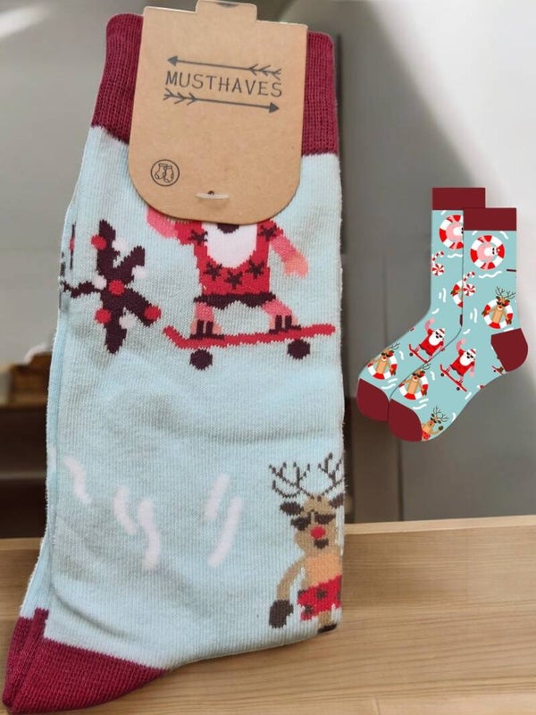 Sokken - kerstmis - kerst - dames - heren - unisex - cadeau 38-45