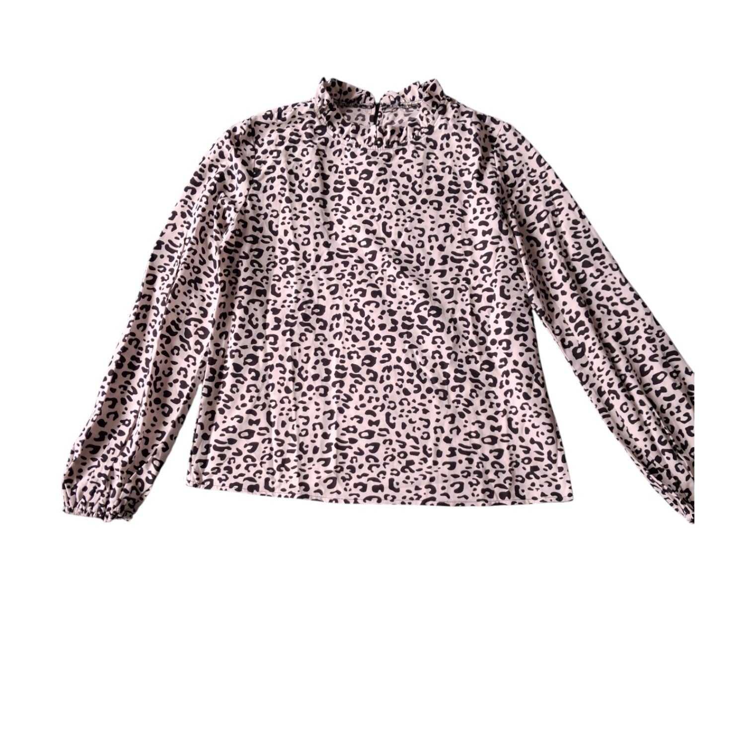 Blouse shirt crème panterprint M