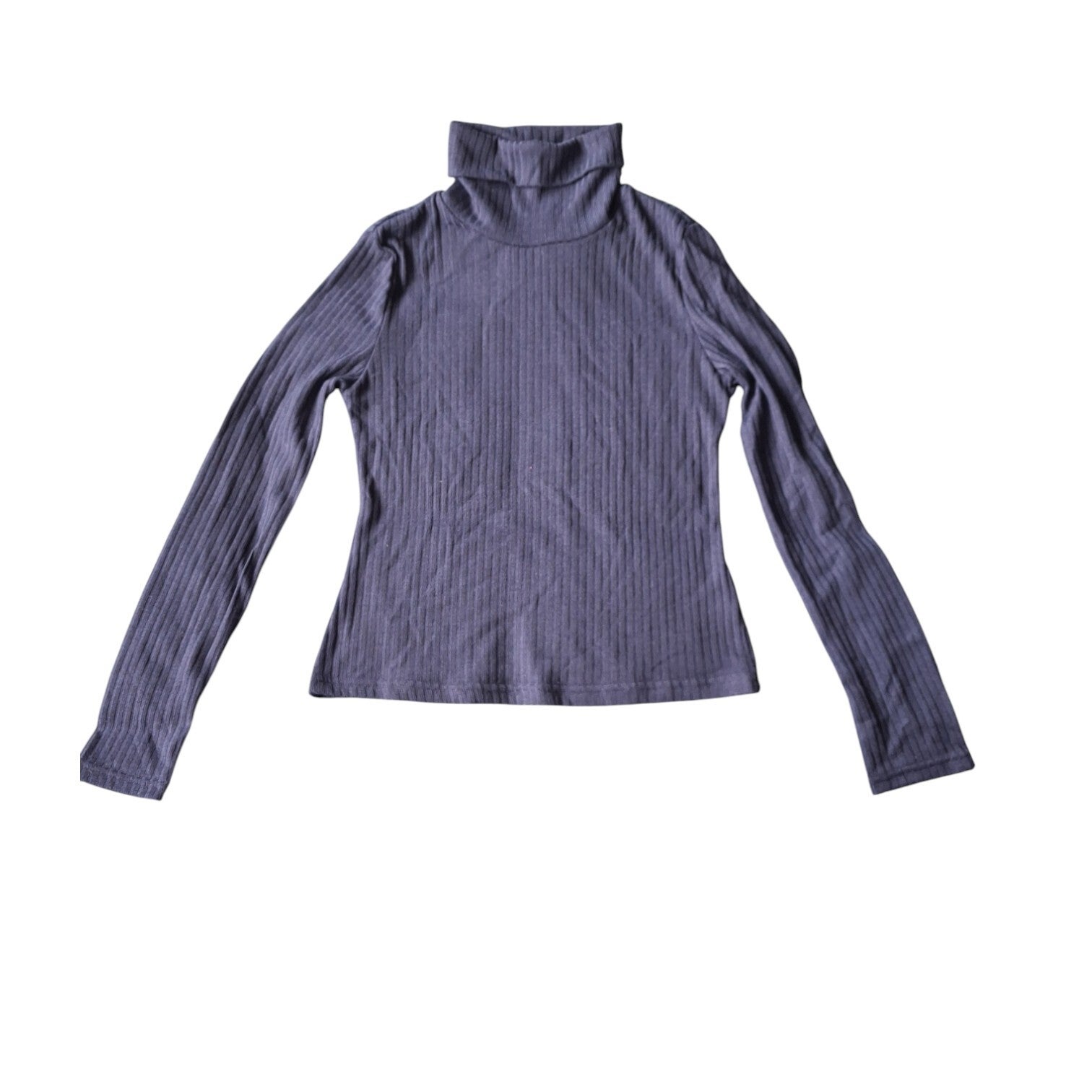 Col shirt marineblauw M