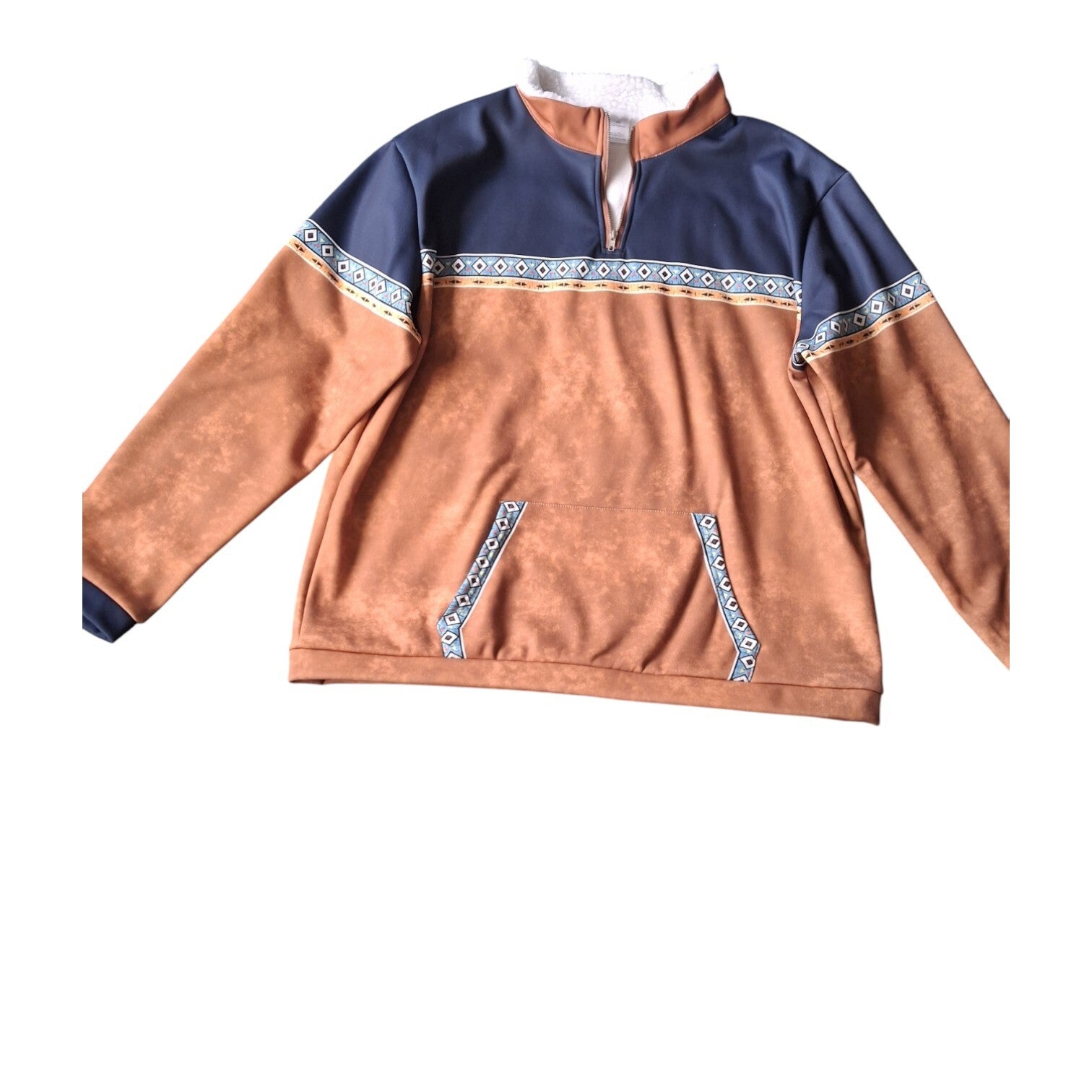 Warm gevoerde heren trui 3XL