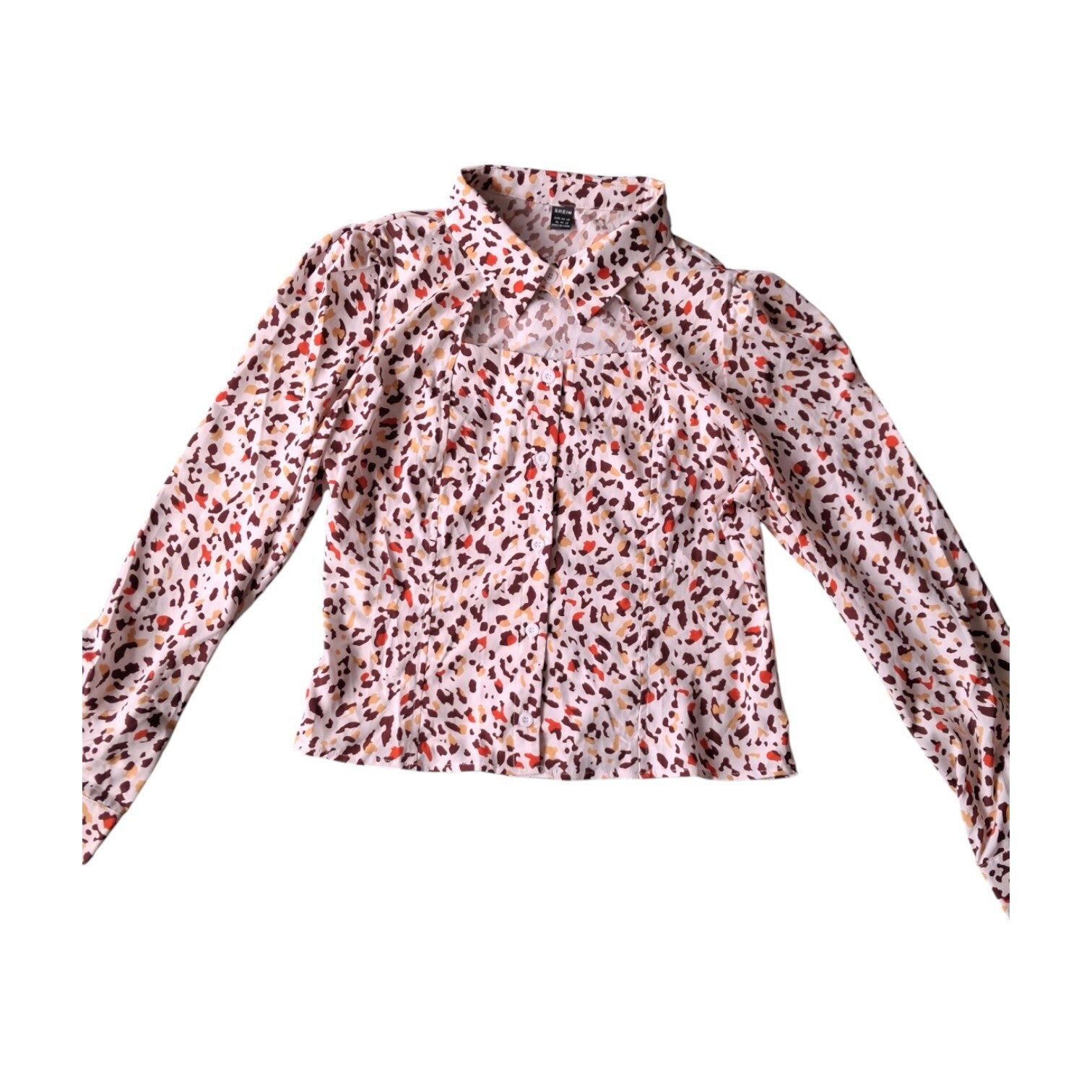 Blouse met vierkante hals XL/44