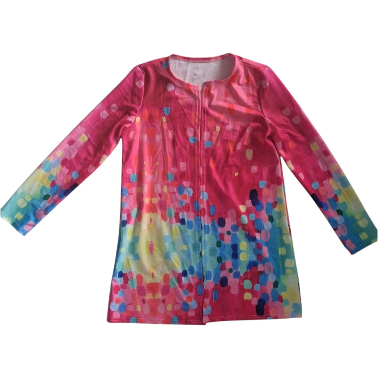 Lang stretchy vest multicolor XXL