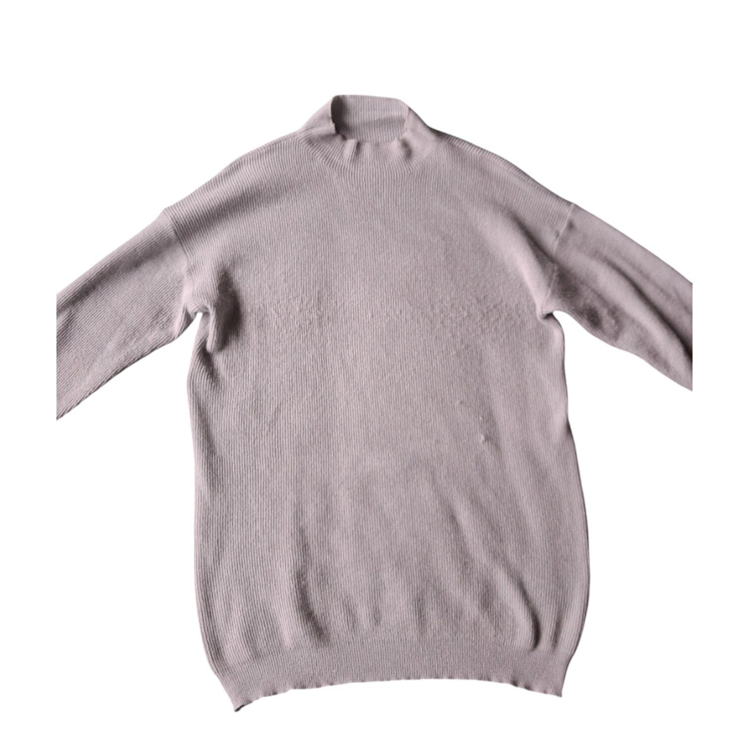 Lange grijze trui XXL