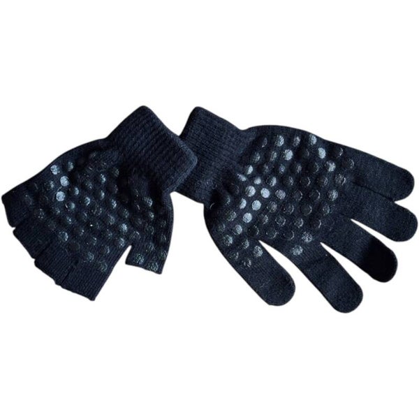 Telefoon handschoenen zwart one size  14 -99+ jaar