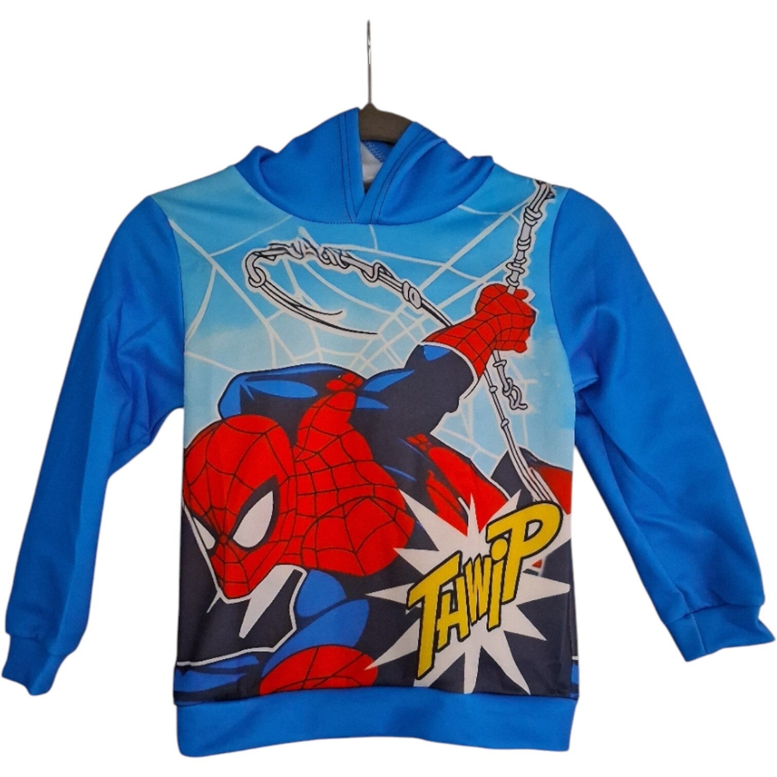 Spiderman Hoodie Maat 122/128 (7/8 jaar)