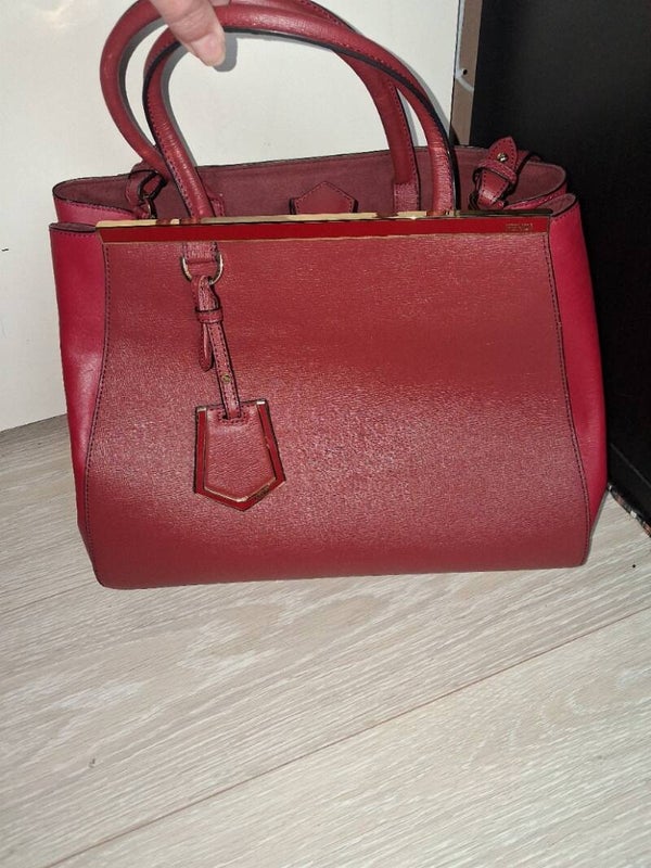 Handtas rood goud 36cm x 27cm x 17cm