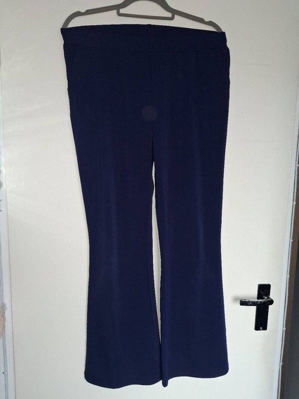 Stretchy broek marineblauw 2XL