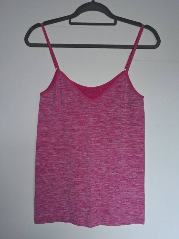Roze spagetti top, maat L