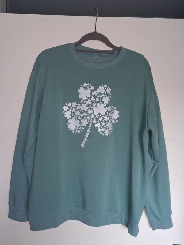 Groen sweater, maat 2XL