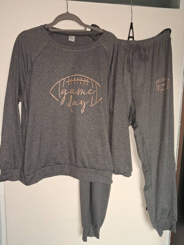 Broek + shirt grijs GAMEDAY, maat 1XL