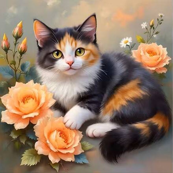 20x20cm Diamond painting nr 879