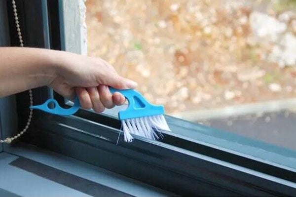 2 in 1 Raamkozijn borstel