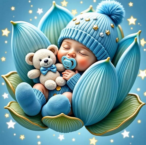 nr 499 baby blauw